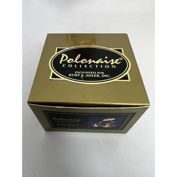 RARE Kurt Adler POLONAISE KOMOZJA BARNEY BASSET AP1557 Ornament NEW WITH BOX - Picture 14 of 16